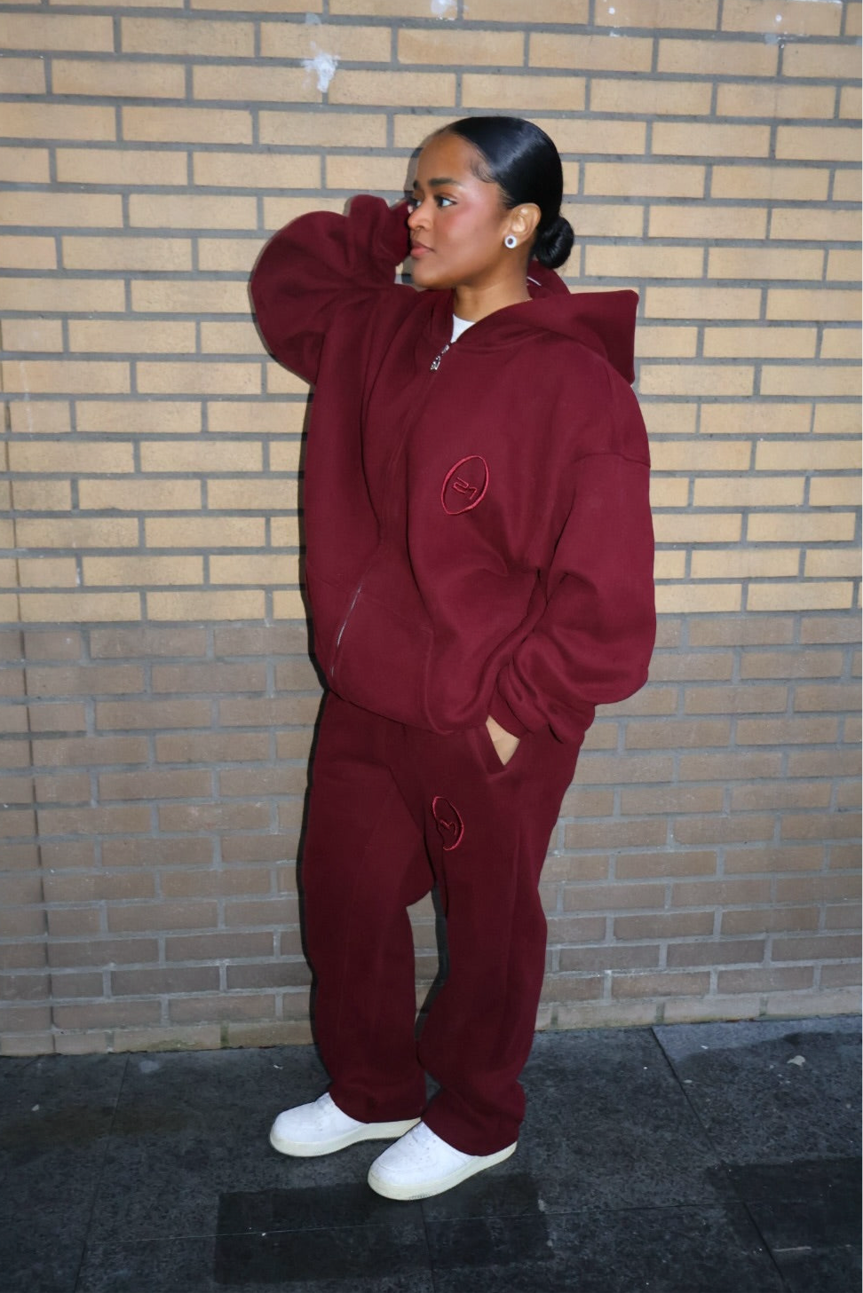 Off grid tracksuit - Red